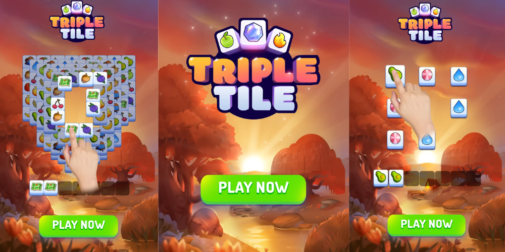 Triple Tile: トリプルタイルパズル合わせゲーム】レビュー・感想・評価・面白さについて